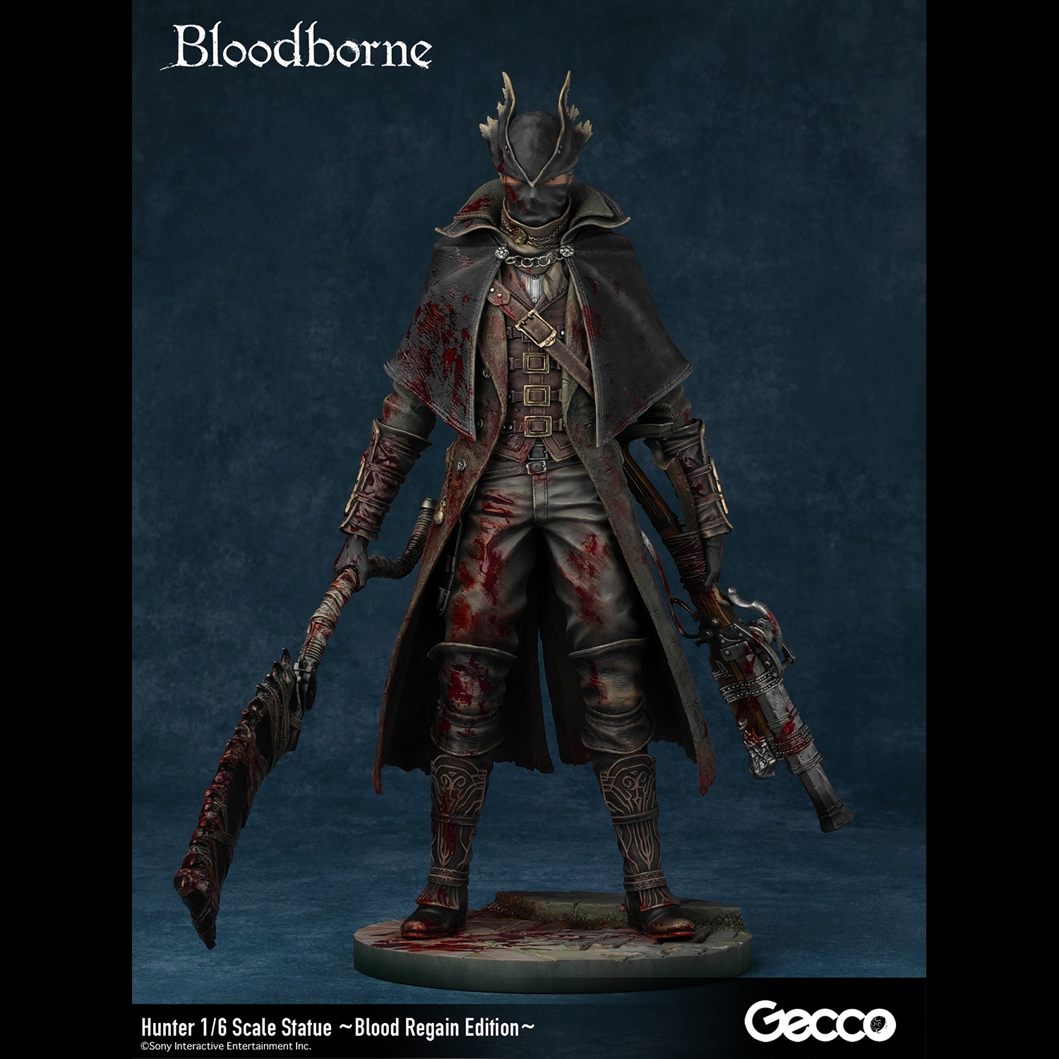 Bloodborne Hunter 1/6 Scale Statue ~Blood Regain Edition~